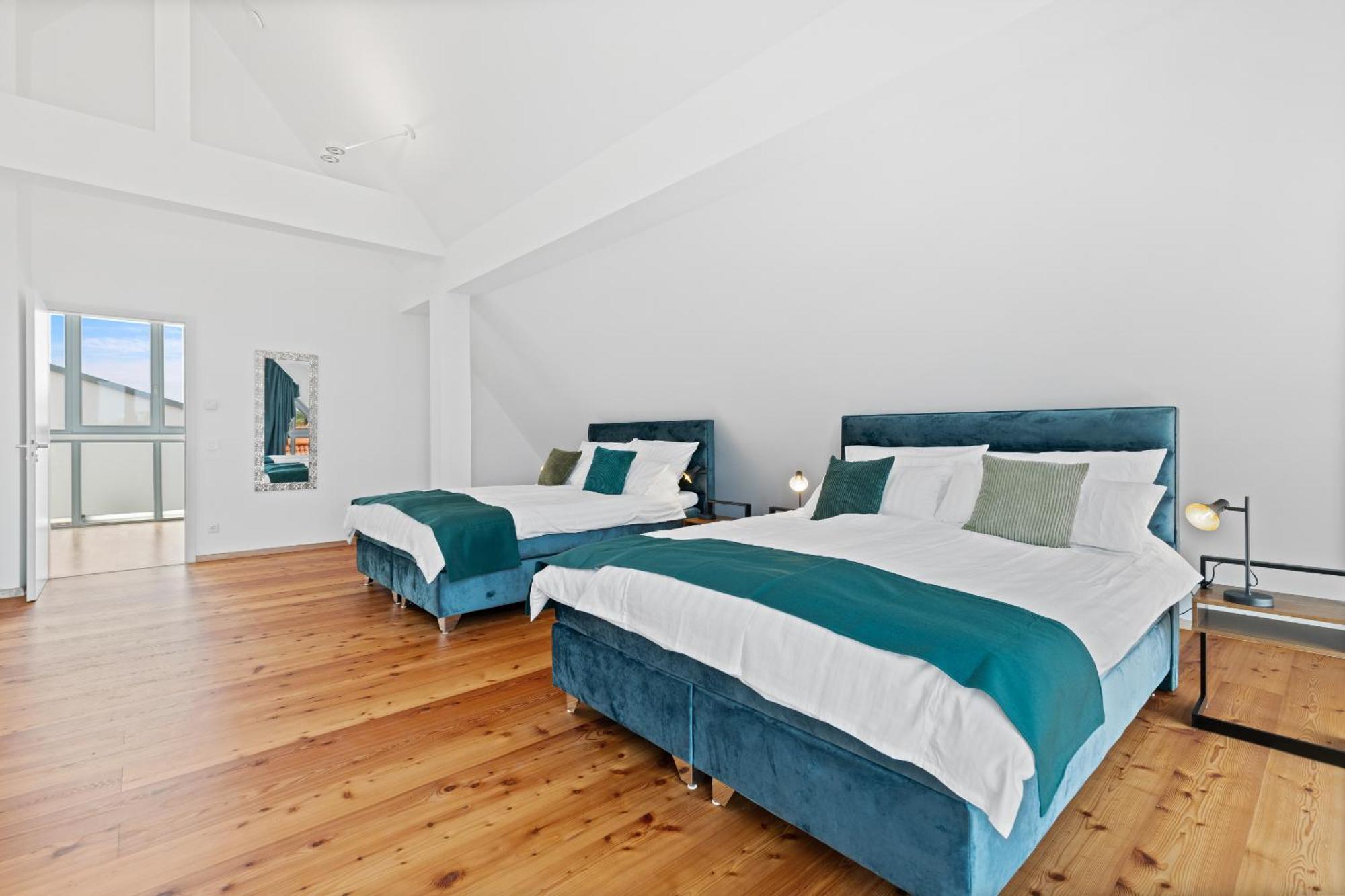 Helloflats - Luxus-Penthouse - Balkon - Parking - Zentrum - Therme - Naehe Flughafen Muc Erding Exterior foto