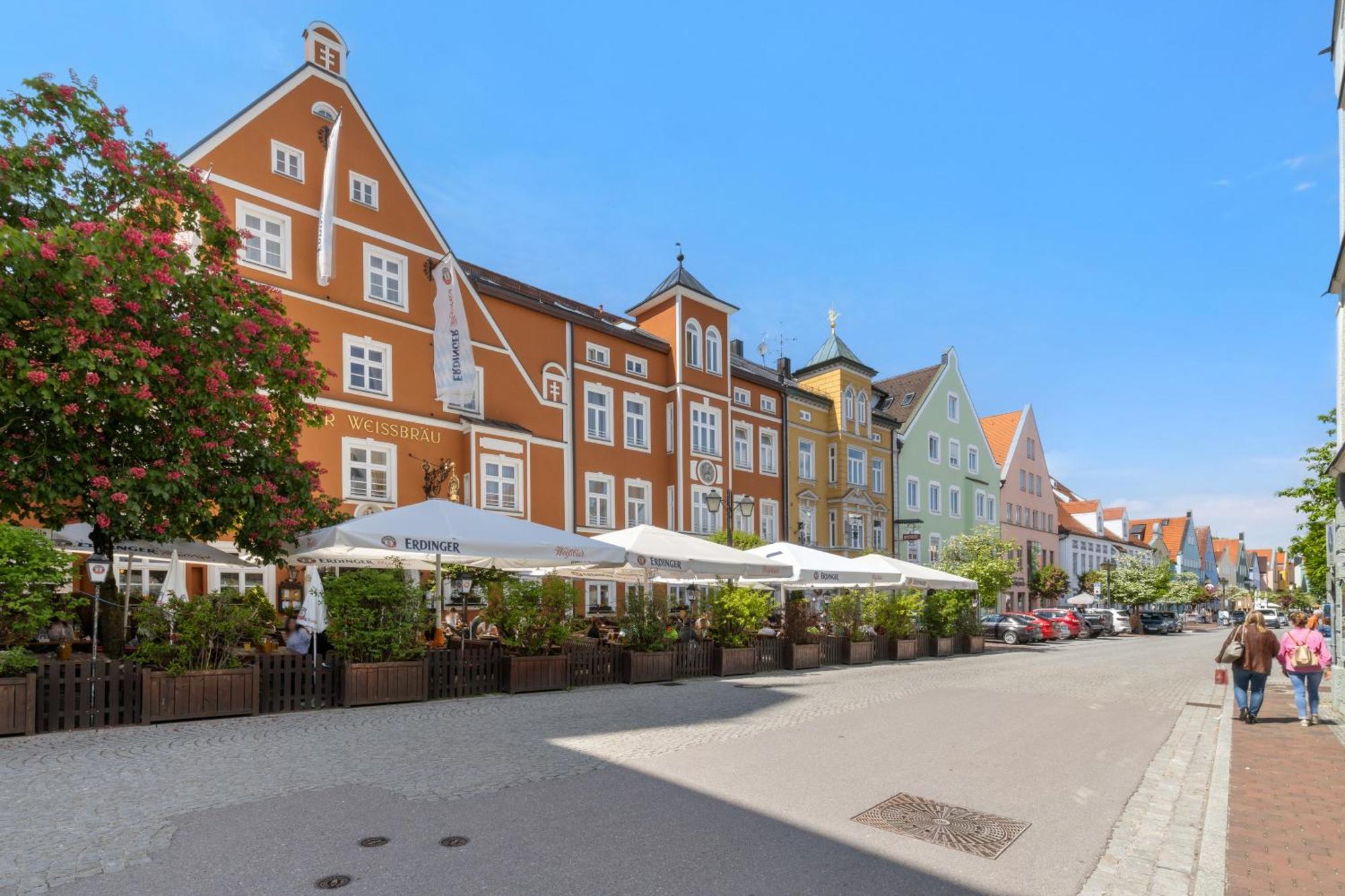 Helloflats - Luxus-Penthouse - Balkon - Parking - Zentrum - Therme - Naehe Flughafen Muc Erding Exterior foto